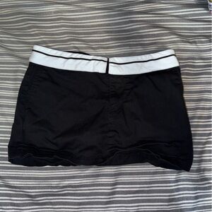 Black and White Skort
